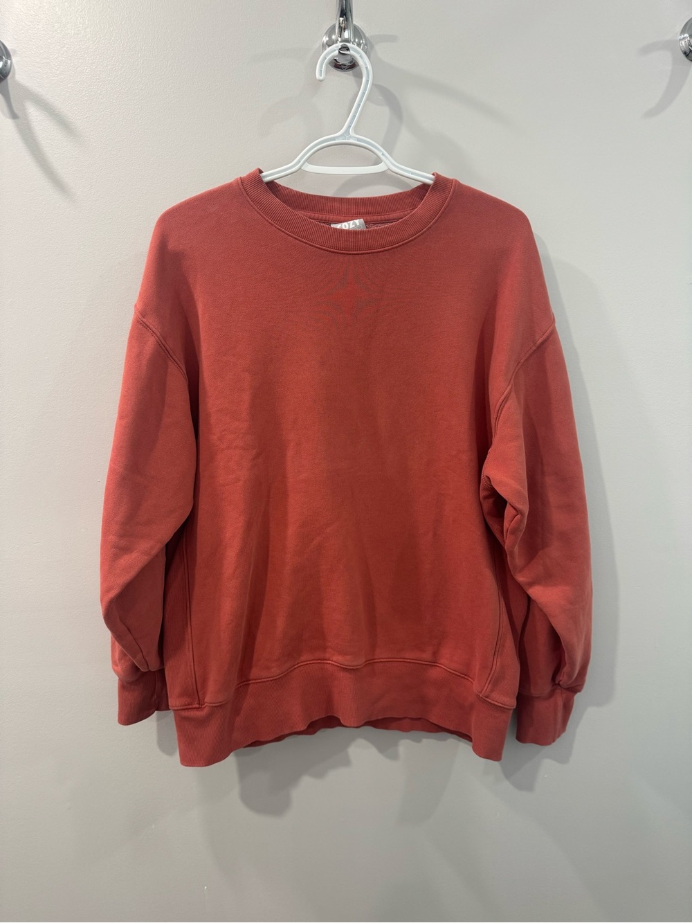 Aritzia TNA Cozy Sweatfleece Boyfriend Crew Sweatshirt - Size Small